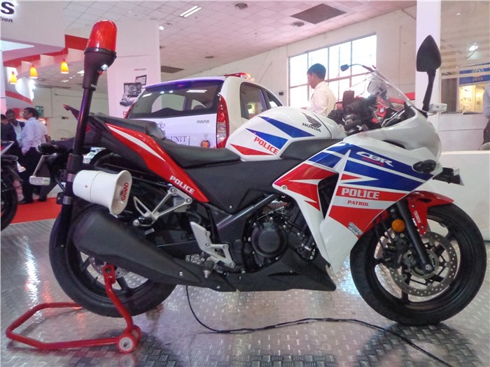 Honda CBR 250R Police model unveiled